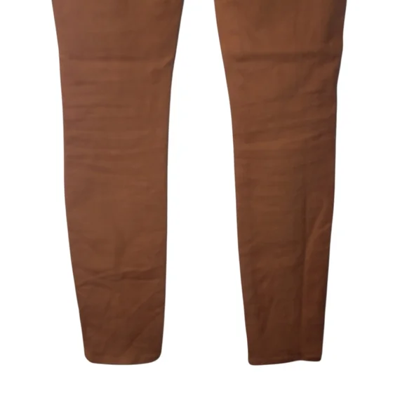 L'AGENCE Jyothi Coated Skinny Jeans in Cappuccino Brown Size 25‎ - Picture 11 of 13